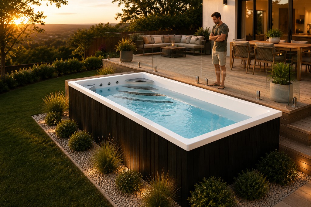 Aquora backyard water space and custom pricing